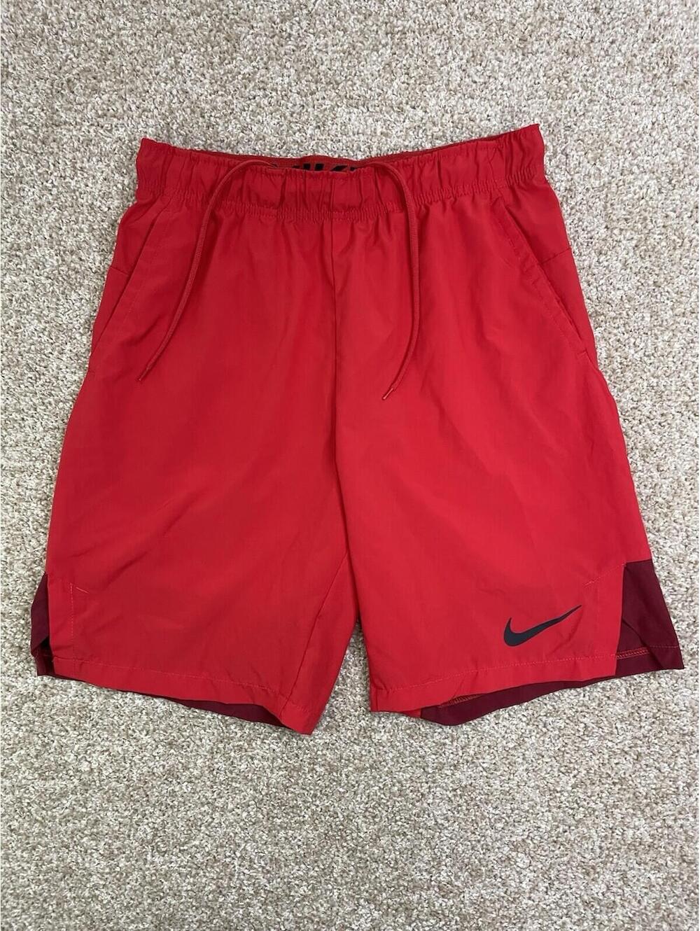Mens Nike Flex Shorts Red Small